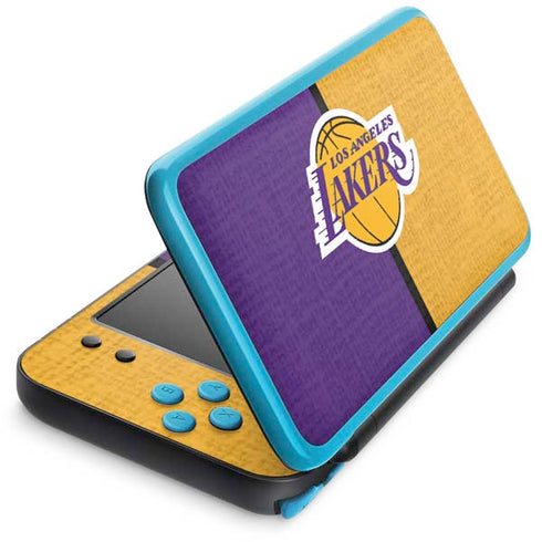 NBA Los Angeles Lakers Canvas Nintendo Skins