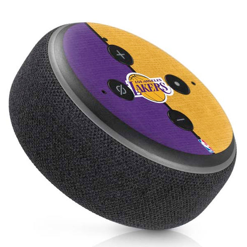 NBA Los Angeles Lakers Canvas Amazon Echo Dot Skin