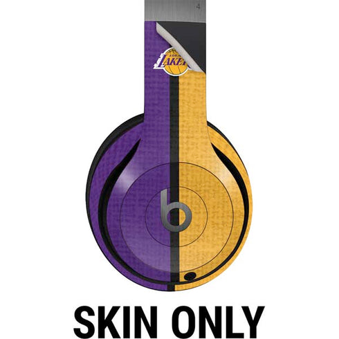 NBA Los Angeles Lakers Canvas Beats Solo 4 Wireless Headphones Skin