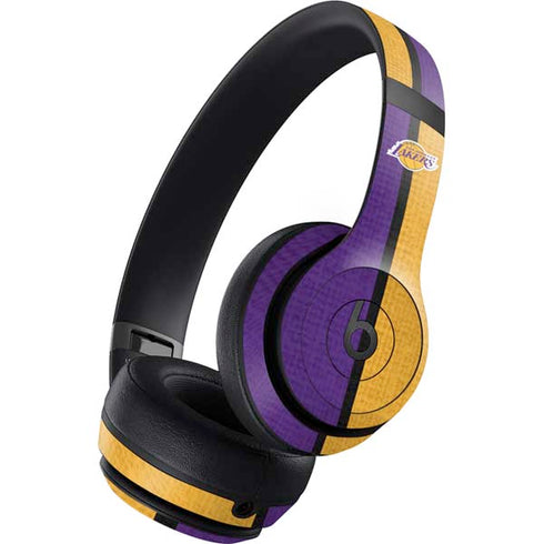 NBA Los Angeles Lakers Canvas Beats Studio Pro Wireless Headphones Skin