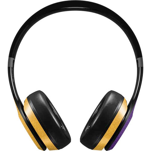 NBA Los Angeles Lakers Canvas Beats Studio Pro Wireless Headphones Skin