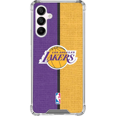 NBA Los Angeles Lakers Canvas Galaxy A16 5G Clear Case