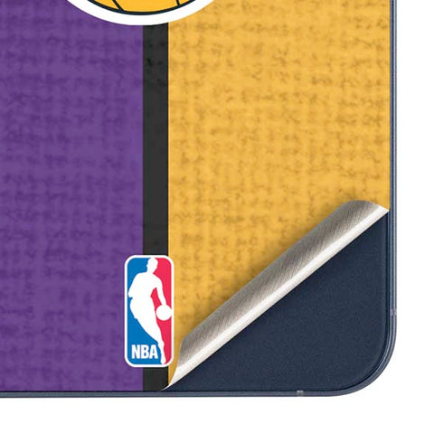NBA Los Angeles Lakers Canvas Galaxy A35 5G Skin