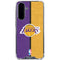 NBA Los Angeles Lakers Canvas Galaxy A36 5G Clear Case