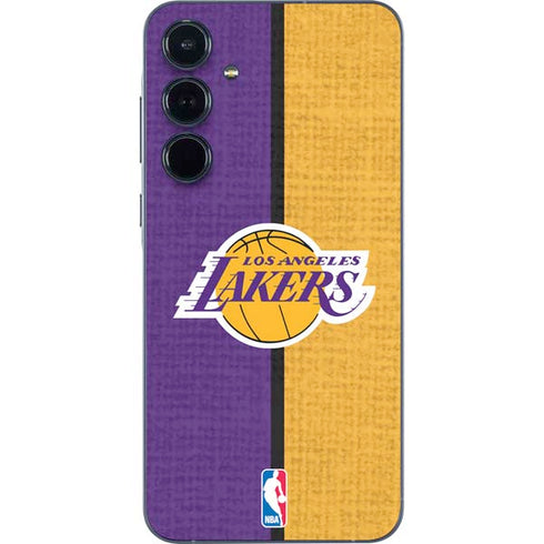 NBA Los Angeles Lakers Canvas Galaxy A36 5G Skin