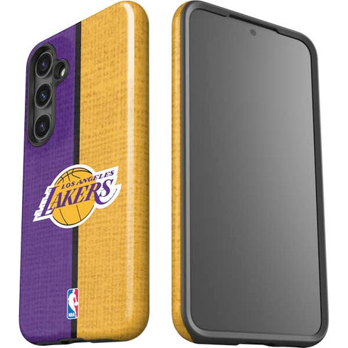 NBA Los Angeles Lakers Canvas Galaxy S25 Impact Case