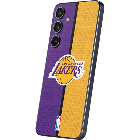 NBA Los Angeles Lakers Canvas Galaxy S24 Plus Skin