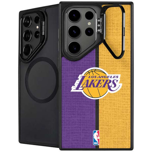 NBA Los Angeles Lakers Canvas Galaxy S24 Ultra Kickstand Case