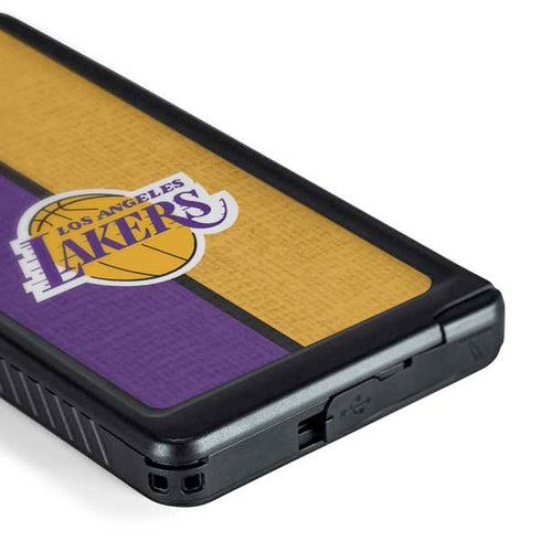 NBA Los Angeles Lakers Canvas Galaxy S24 Ultra Waterproof Case