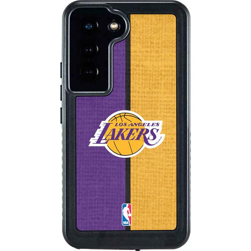 NBA Los Angeles Lakers Canvas Galaxy S24 Waterproof Case