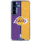 NBA Los Angeles Lakers Canvas Galaxy S25 FE Clear Case