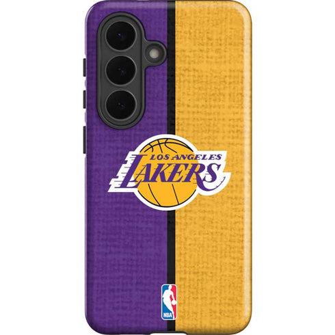 NBA Los Angeles Lakers Canvas Galaxy S26 Impact Case