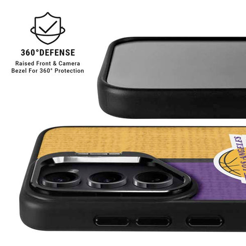 NBA Los Angeles Lakers Canvas Galaxy S26 Kickstand Case