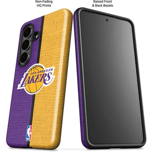 NBA Los Angeles Lakers Canvas Galaxy S26 Plus Impact Case