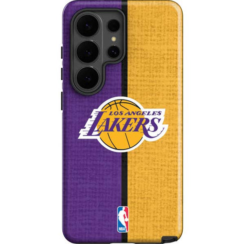 NBA Los Angeles Lakers Canvas Galaxy S26 Ultra Impact Case