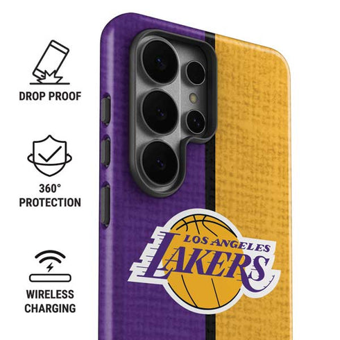 NBA Los Angeles Lakers Canvas Galaxy S26 Ultra Impact Case