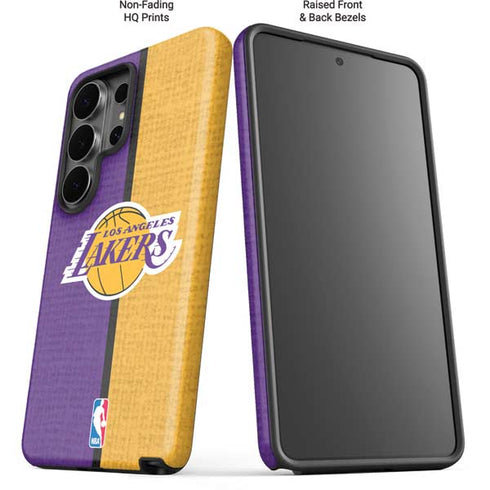 NBA Los Angeles Lakers Canvas Galaxy S26 Ultra Impact Case