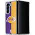 NBA Los Angeles Lakers Canvas Galaxy Z Fold5 5G Clear Case
