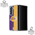 NBA Los Angeles Lakers Canvas Galaxy Z Fold7 Clear Case