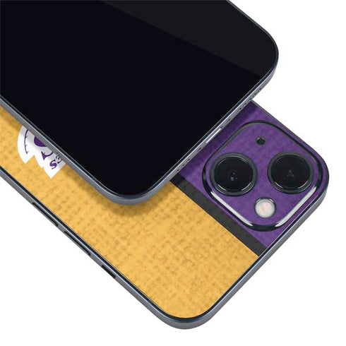 NBA Los Angeles Lakers Canvas iPhone 15 Skin