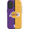 NBA Los Angeles Lakers Canvas iPhone 16 Plus Magsafe Impact Case
