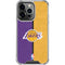 NBA Los Angeles Lakers Canvas iPhone 16 Pro Clear Case