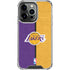 NBA Los Angeles Lakers Canvas iPhone 16 Pro Clear Case