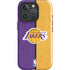 NBA Los Angeles Lakers Canvas iPhone 16 Pro Impact Case