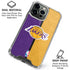 NBA Los Angeles Lakers Canvas iPhone 16 Pro Max Clear Case
