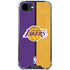 NBA Los Angeles Lakers Canvas iPhone 16e Clear Case