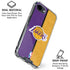 NBA Los Angeles Lakers Canvas iPhone 16e Clear Case
