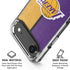 NBA Los Angeles Lakers Canvas iPhone 17 Air Clear Case