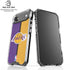 NBA Los Angeles Lakers Canvas iPhone 17 Air Clear Case