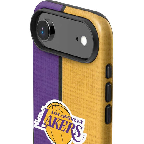 NBA Los Angeles Lakers Canvas iPhone 17 Air Impact Case