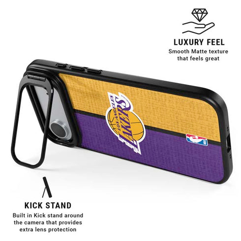 NBA Los Angeles Lakers Canvas iPhone 17 Air Kickstand Case