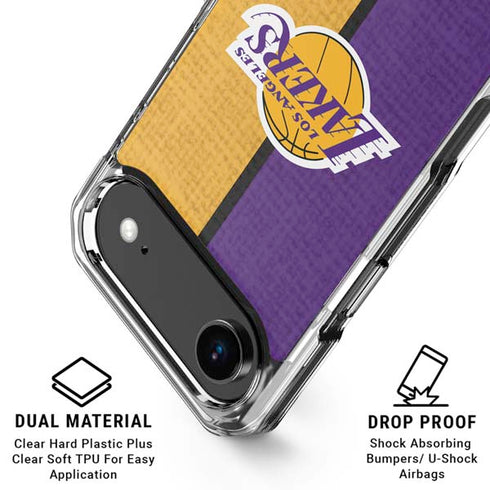 NBA Los Angeles Lakers Canvas iPhone 17 Air MagSafe Case