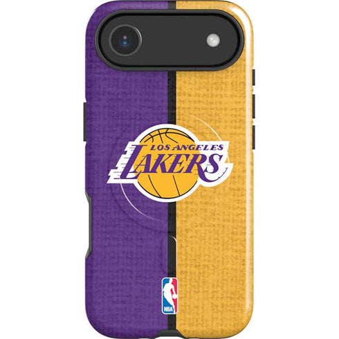 NBA Los Angeles Lakers Canvas iPhone 17 Air Magsafe Impact Case