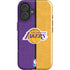NBA Los Angeles Lakers Canvas iPhone 17 Impact Case