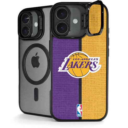 NBA Los Angeles Lakers Canvas iPhone 17 Kickstand Case