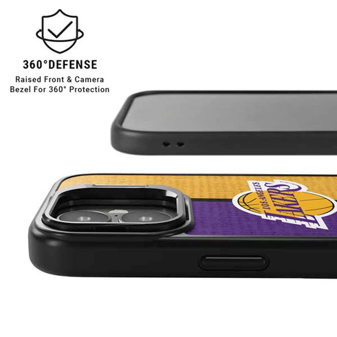 NBA Los Angeles Lakers Canvas iPhone 17 Kickstand Case