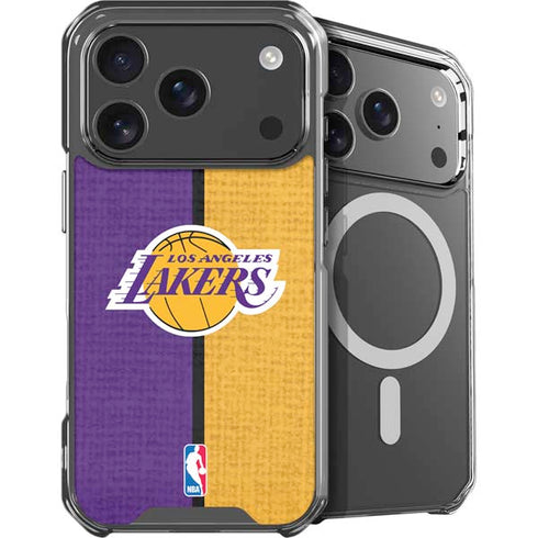 NBA Los Angeles Lakers Canvas iPhone 17 Pro MagSafe Case