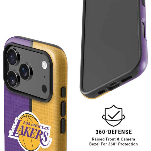NBA Los Angeles Lakers Canvas iPhone 17 Pro Magsafe Impact Case