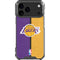 NBA Los Angeles Lakers Canvas iPhone 17 Pro Max Clear Case