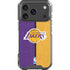 NBA Los Angeles Lakers Canvas iPhone 18 Pro Clear Case