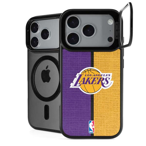 NBA Los Angeles Lakers Canvas iPhone 18 Pro Kickstand Case
