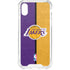 NBA Los Angeles Lakers Canvas iPhone XS Clear Case