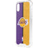 NBA Los Angeles Lakers Canvas iPhone XS Clear Case