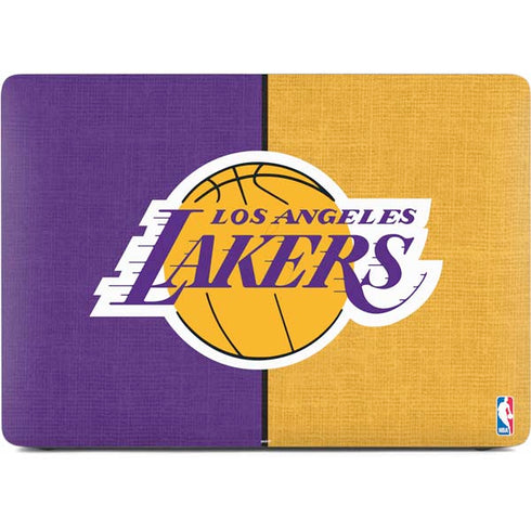 NBA Los Angeles Lakers Canvas Apple MacBook Air Skin