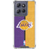 NBA Los Angeles Lakers Canvas Moto G 5G (2025) Clear Case
