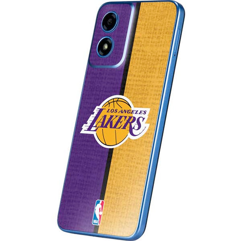 NBA Los Angeles Lakers Canvas Moto G Play 4G (2024) Skin